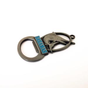 China Bahamas Soft Enamel Metal Bottle Openers Antique Silver Bottle Opener As Tourist Gift wholesale