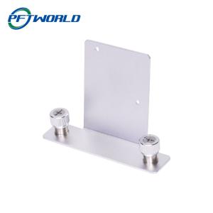 China Stainless Steel Precision Sheet Metal Parts Silver Plate Custom Bending Accessories wholesale