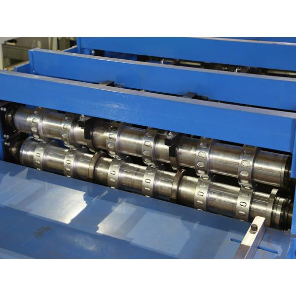 CE Standard Floor Decking Roll Forming Machine WIth 3T Decoiler