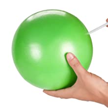 2.Insert part of the inflatable tube into the hole and inflate with mouth