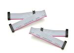 Red Edge Gray 1.27*2.54 12 Pin Ribbon Cable