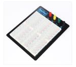 ABS Plastic Reusable Solderless Breadboard Kit With Aluminum Plate