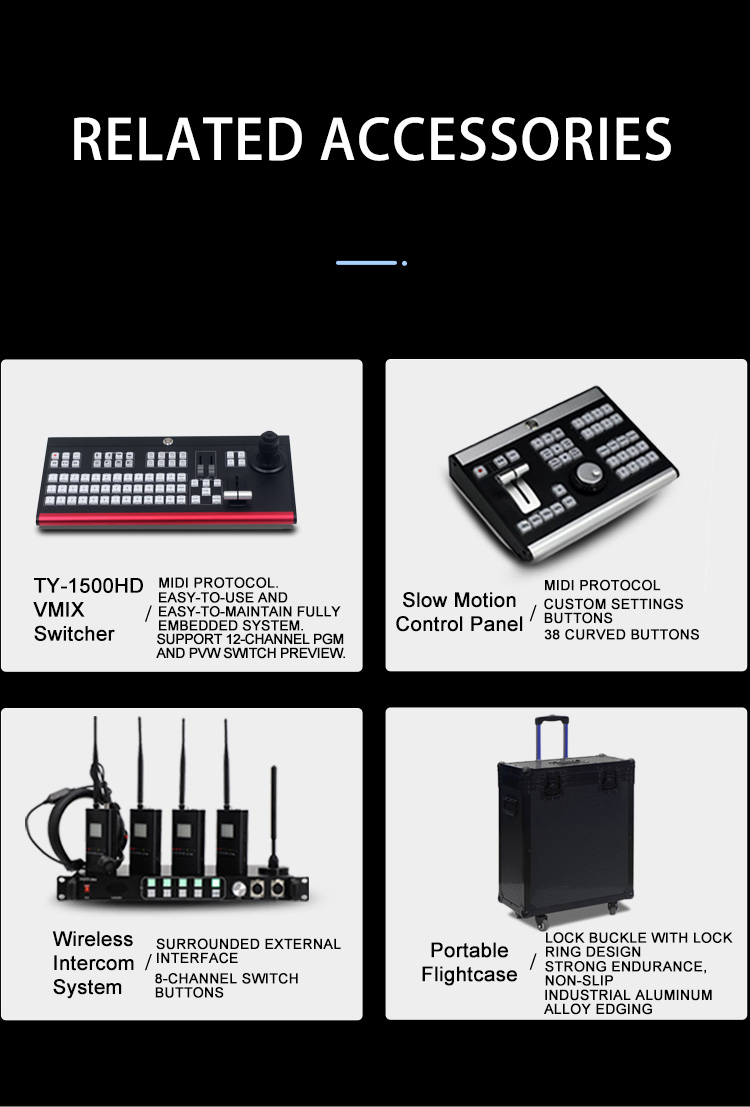 VMIX 17.3 Inch Screen Size Live Streaming Broadcast Equipment for Facebook Tiktok YouTube