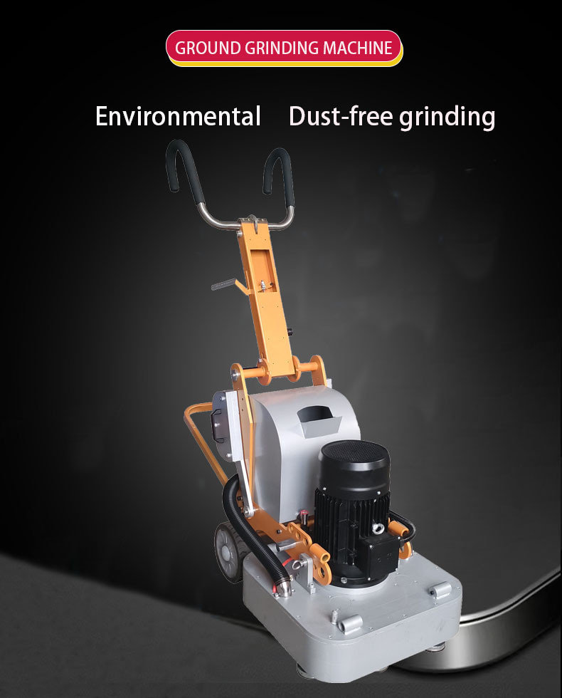 Ground Polishing Grinding Machine For Marble Epoxy 330mm Concrete Floor