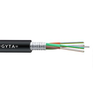 China 48 Core Single Mode Armored Duct GYTA Optic Fiber Cable wholesale