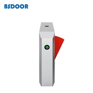 China Half Height Stainless Steel Flap Barrier Turnstile Electronic Machine wholesale