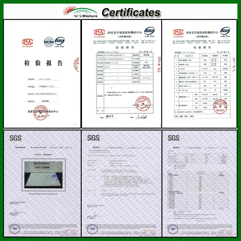 Sun Sheets PC Embossed Sheets 16mm Polycarbonate Honeycomb Layers