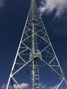 China Q235 Steel GSM RRU Electric Transmission Tower wholesale