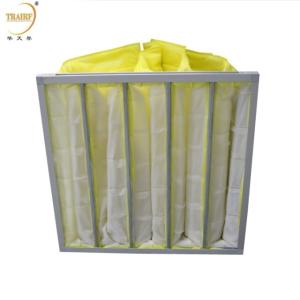 China Industrial Media Pocket Air Filter for AHU Bag Filter wholesale