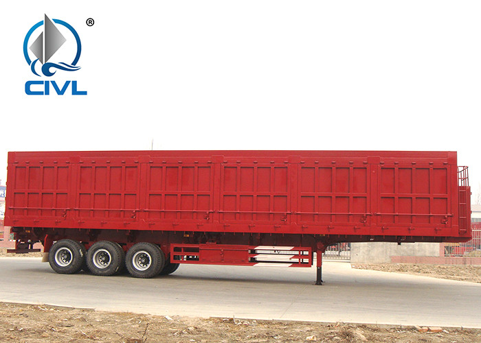 CIVL Van Type Semi Trailer Trucks 40 Ton Payload Semi Van Box Trailer