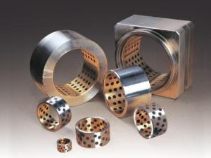 China Durable Metal Bushing Sleeve , Steel Copper Inlaid Self Lubricating Bushing wholesale