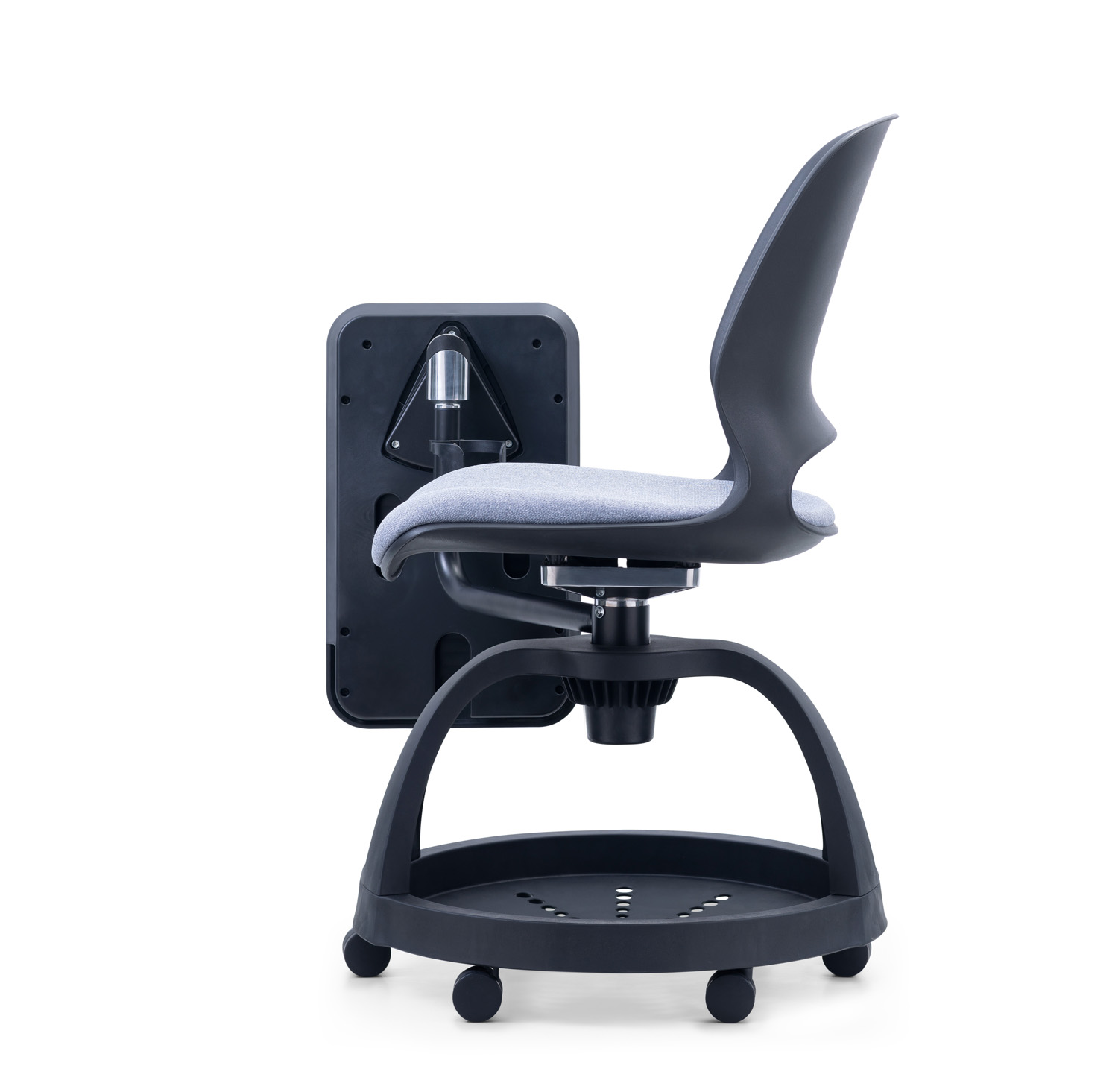 Commercial Furniture Modern Plastic Student Chair with Full Function and Movable Design