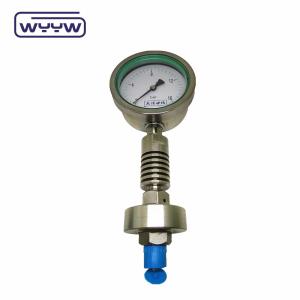 China high quality 100mm manufacturers of diaphragm seals pressure gauge wholesale