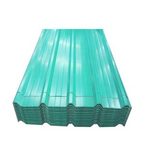 China PPGI Color Coated Corrugated Sheet Metal Roofing Panels 0.1mm - 0.8mm wholesale