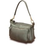 Gray Shoulder Women Cow Leather Bag Genuine Leather Handbag