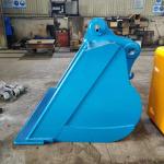 SK200 Excavator Bucket For Long Reach Boom Arm Use CAT320D ZX200