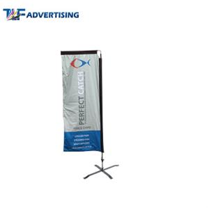 China Attractive Racing Custom Advertising Banners 7 Foot Wind Resistant Colorful Portable wholesale