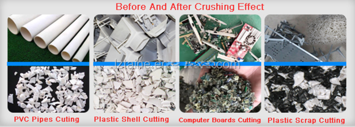 15kw Waste Plastic Crusher Machine For Energy Mining Plastic Bottles Crusher Drawing