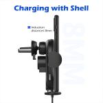 Car Mount Auto Clamping 15W QI Wireless Car Charger