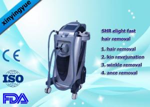 China Double handles SHR E- Light Hair Removal Machine For Wrinkles Reduction wholesale