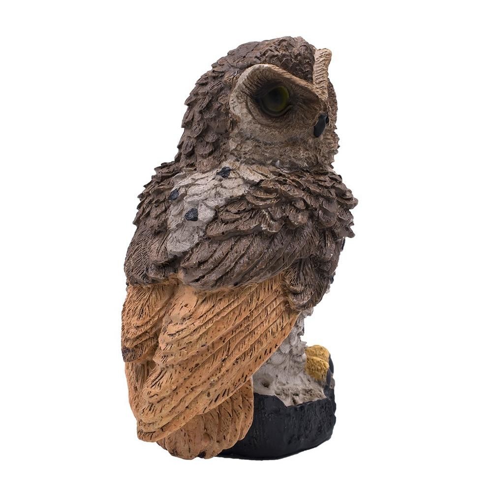 Owl Shape Solar LED Night Light , Solar Powered Lawn Lights For Decoration