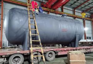 China Anticorrosive Chemical Titanium Equipment Pure Titanium Storage Tank 2.5m/S wholesale