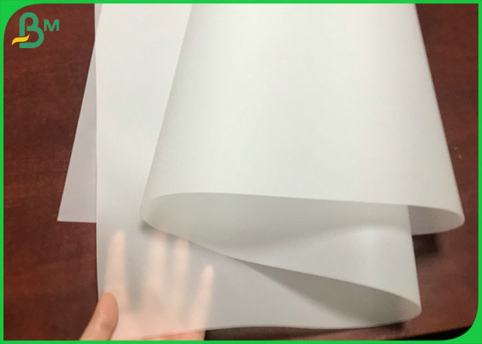 2" Core Plotter Printing 83gsm 93gsm Sketch Tracing Paper For CAD Drawing 