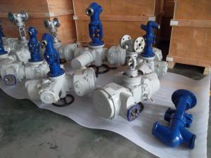 China DIN Electric Globe Stop Valve With BW Ends wholesale