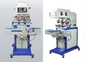 China Semi Automatic Ink Tray Pad Printing Machine Three Colors for Golf Ball wholesale