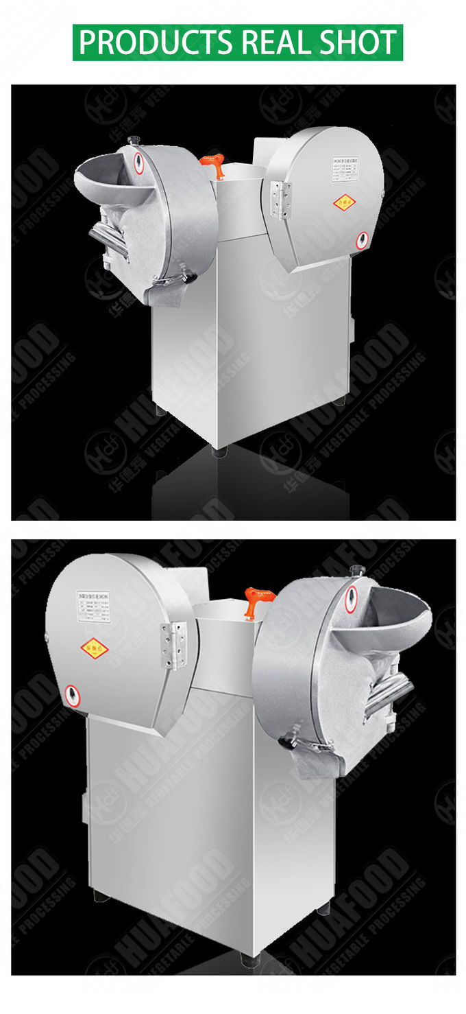 Cube Slicing Multifunction Vegetable Cutting Machine 90KG for Onion