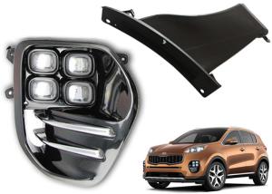 China OE Style Fog Lamps , LED Daytime Running Light DRL Kits for KIA SPORTAGE 2016 2018 KX5 wholesale
