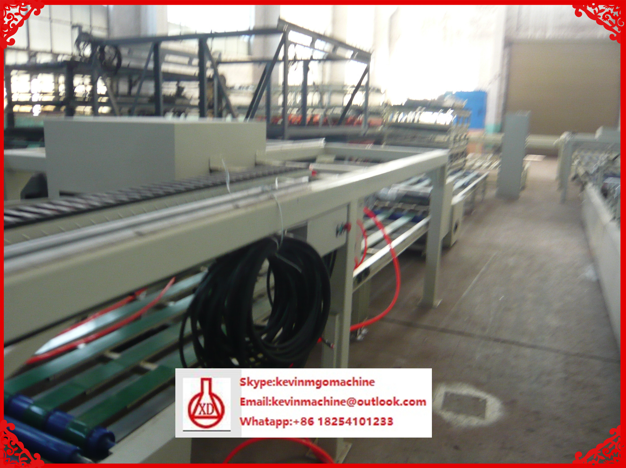 Magnesium Oxide Board Making Machine for 1. 3 m Max Width 2 - 60 mm Adjustable Board Thickness