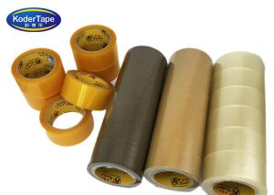 China Brown / Clear / Yellowish Bopp Acrylic Adhesive Packing Tape ISO SVHC Certification wholesale