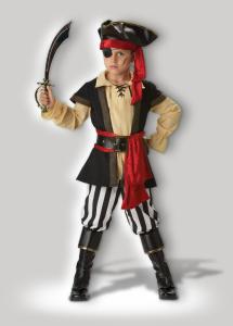 China Pirate Cosplays Scoundrel Teen Boy Halloween Costumes Black Red wholesale
