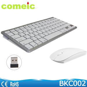 Mini 2.4G Wireless Keyboard Mouse Combo With Multimedia Function Keys