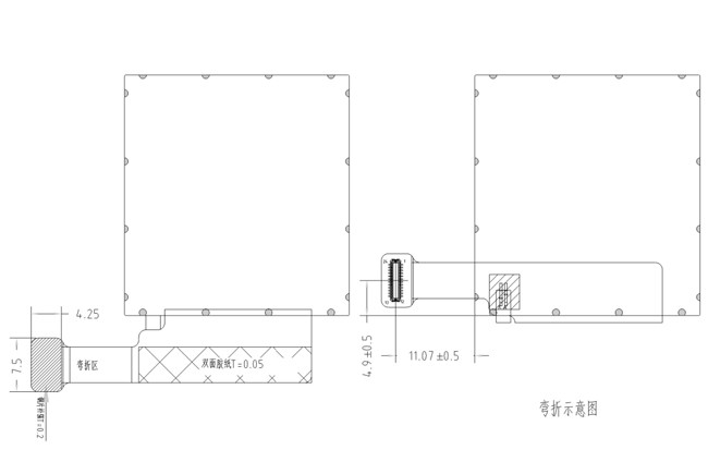 1000nits 1.54" High Brightness TFT Display 240x240 Dot Matrix LCD Display SPI Interface