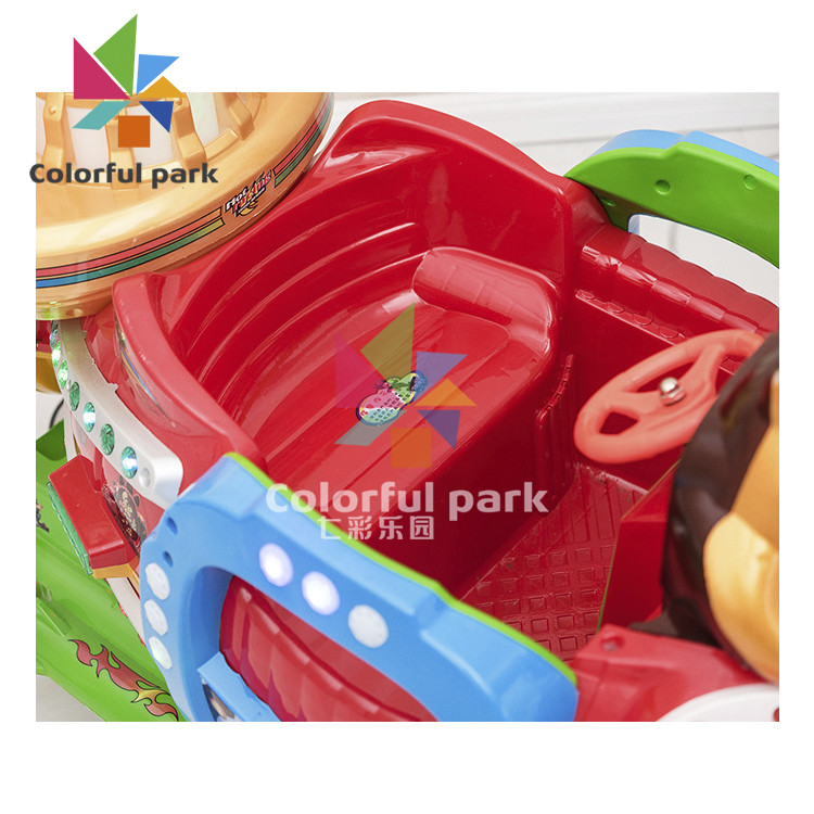 Theme Park Kiddie Carnival Rides Bear Animal Kiddie Ride For 2 Player