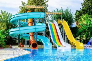 China Outdoor Water Park Kids Swimming Pool Aqua Games Equipment Water Toy Slide wholesale