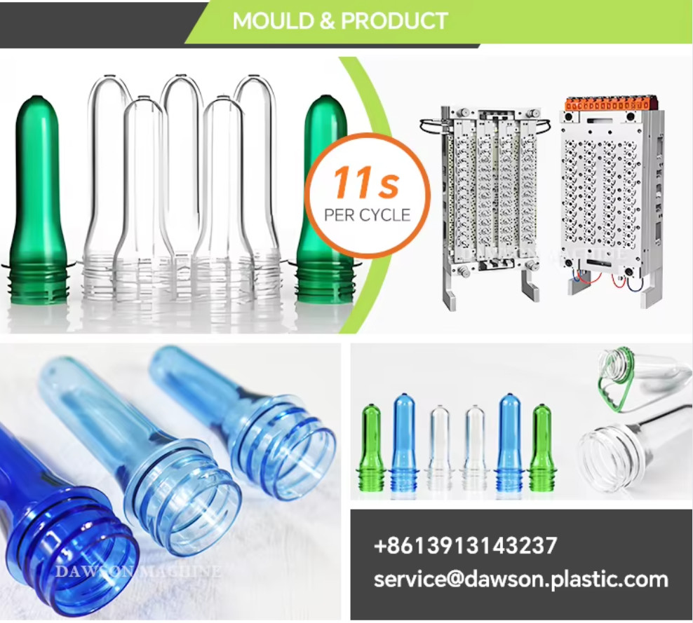Leading Supplier Efficient Innovative Injection Molding Machinery for PET Pesticide Preforms