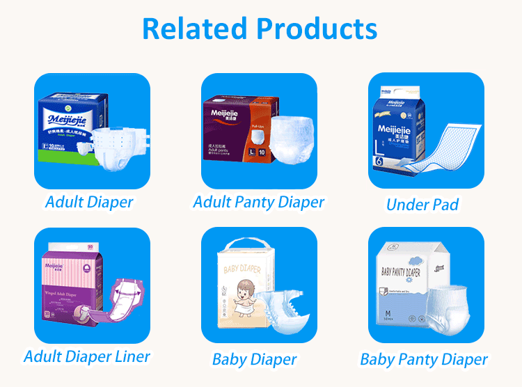 High Absorbency Ultra Thin Incontinence Soft Care Disposable Adult Diaper