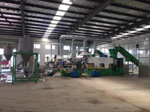 PP Raffia Bag Granulating Plastic Recycling Machine Line 380V 50HZ