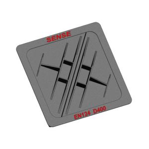 China Manhole Cover Double Triangle Screw Locking wholesale