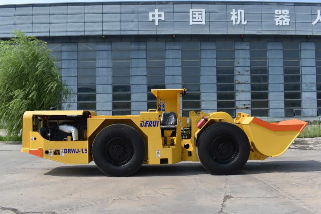 DERUI DRWJ -1.5 1.5 Bucket Volume Underground LHD loader with DEUTZ engine 3 tons