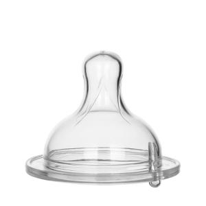 China Wide Neck EN1 4350 Anti Colic Baby Silicone Nipple wholesale