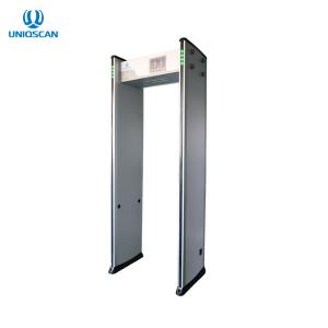 China Non Contact 33 Zones 8KHZ Walk Through Thermometer Gate wholesale