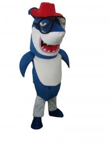 China Adult shark cartoon advertising costumes exhibitions, Kids Wonderlands, perdestrian Street on sale