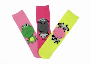 China Spandex Polyester Animal Style Womens Fancy Socks Ladies Socks on sale