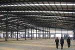 Welded H Section Steel Structure Warehouse Industrial Design Style