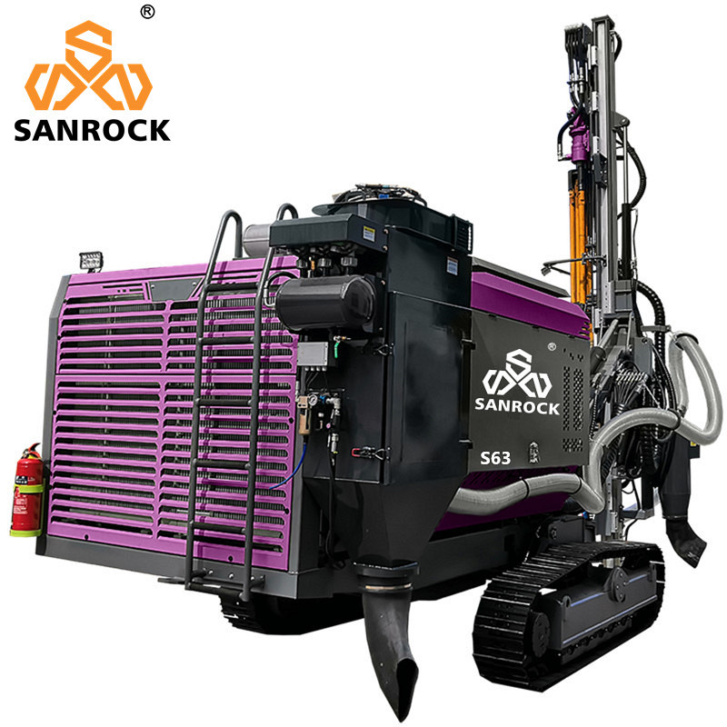 Rock Blasting Integrated Drilling Equipment Mining Hydraulic Rotary DTH Drilling Rig