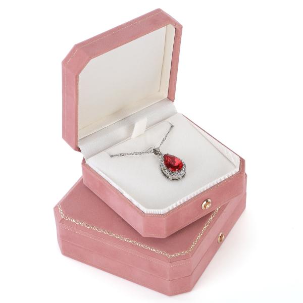 Custom logo best gift luxury package Hot Sale Jewelry Box Velvet Jewelry Box High-End Ring Box Bracelet Pendant Necklace Box Jewelry Box